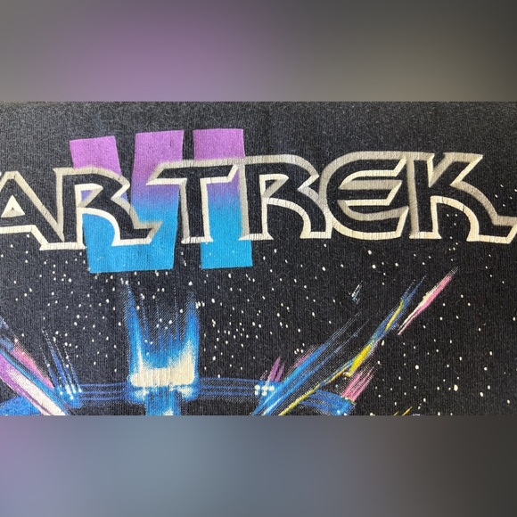 Star Trek 1991 Vintage The Undiscovered Country T-Shirt Single Stitch Size Large - Picture 5 of 11